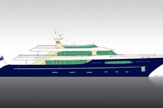 Motor Yacht Nassima built by Acico Yachts and designed by Olivier van Meer Design